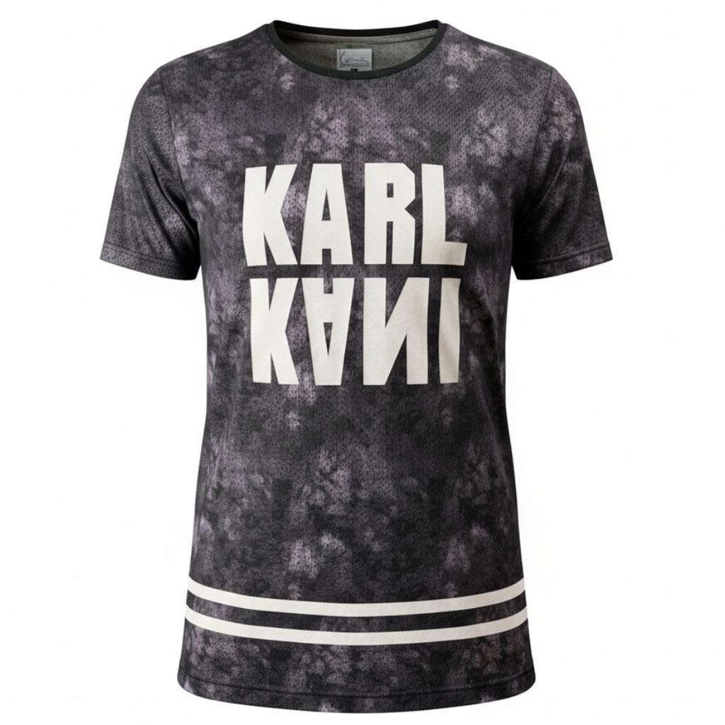 Tricou cu imprimeu Karl Kani