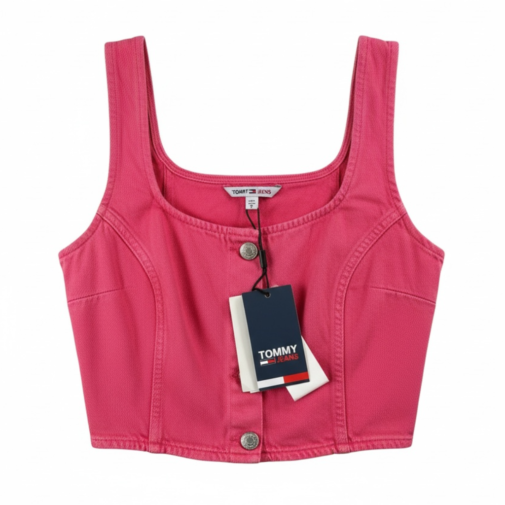 Top Nou din Denim Tommy Hilfiger