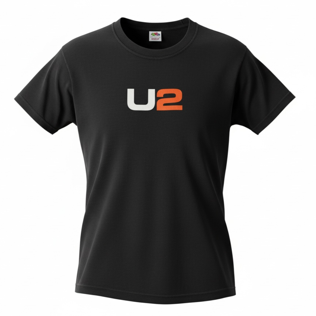 U2 x Fruit of the Loom Rock Band T-Shirt