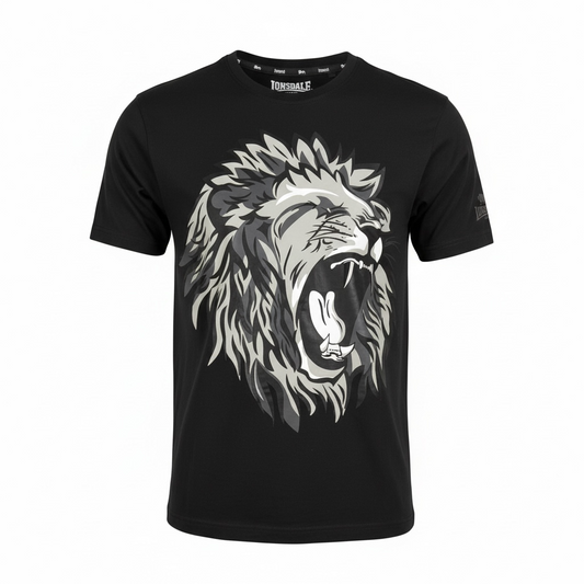 Tricou Lonsdale cu imprimeu Leu