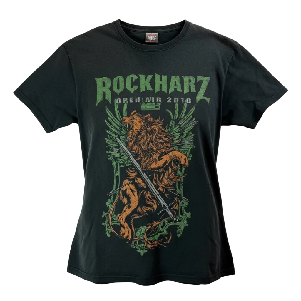 Tricou decolorat Rockharz 2018
