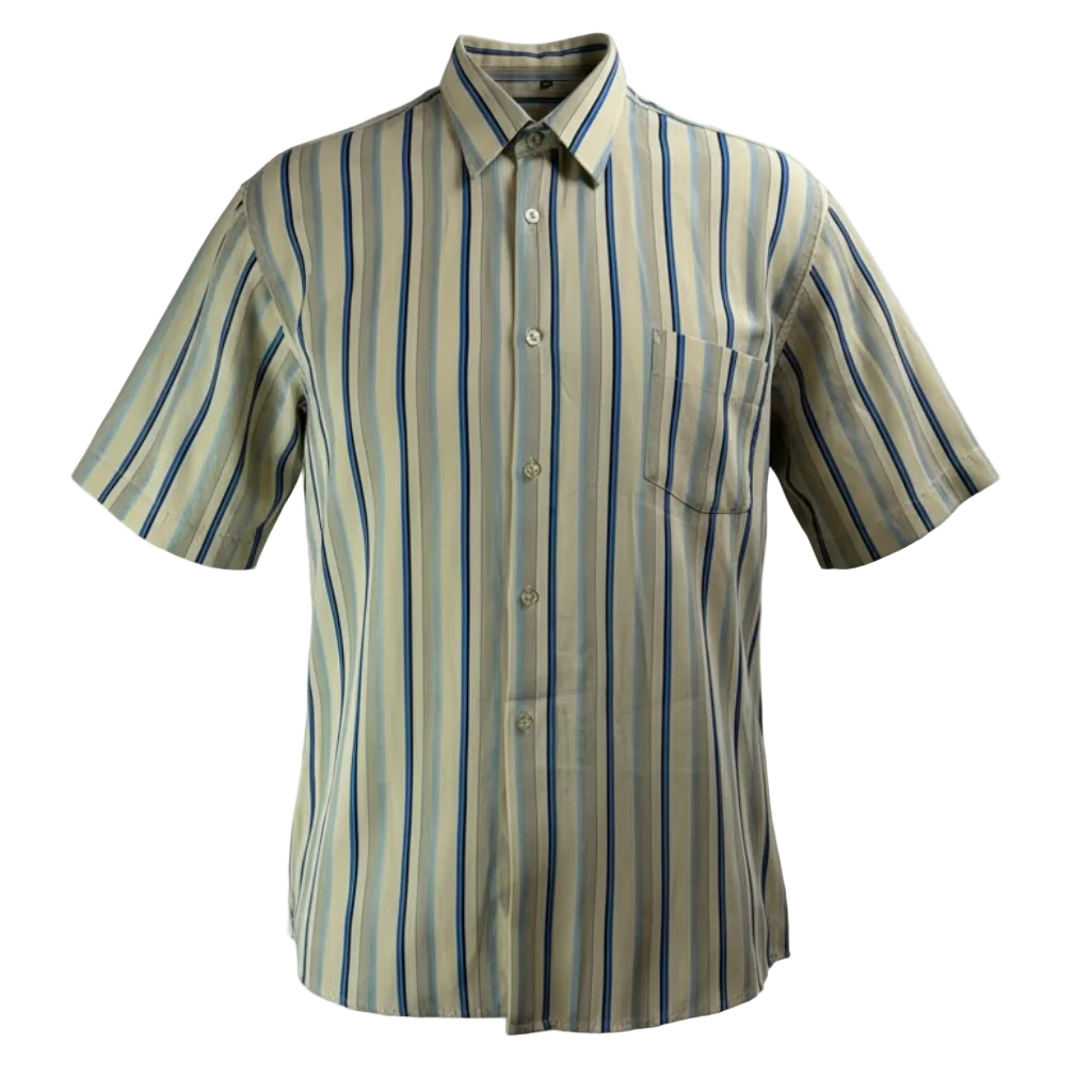 Cămașă vintage Armani cu mânecă scurtă