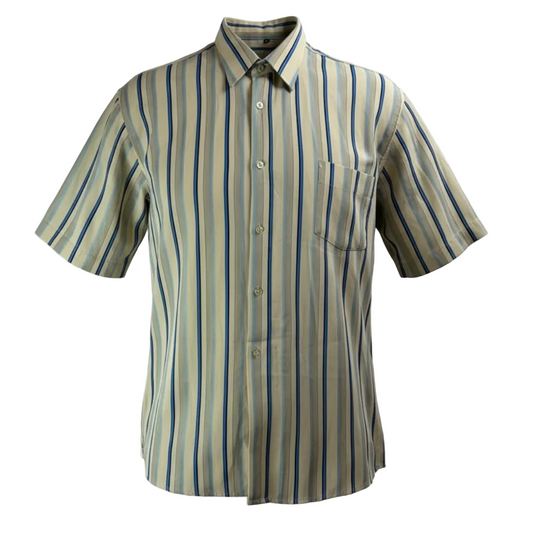 Cămașă vintage Armani cu mânecă scurtă