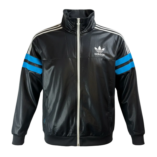 Geacă de trening Adidas Chile 62 neagră lucioasă