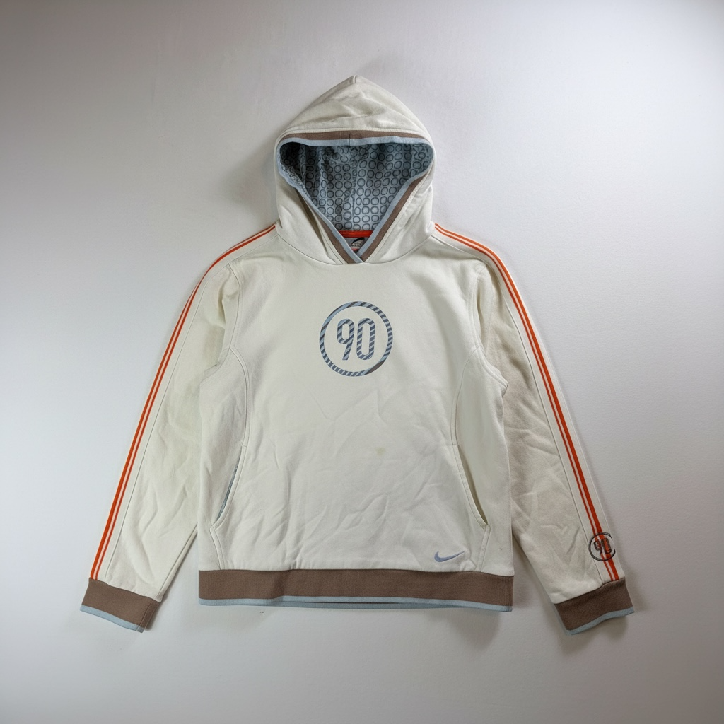 Nike Total 90 Center Logo Y2K kapucnis pulóver