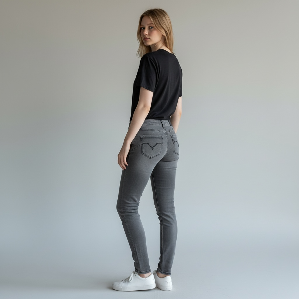 Levi Strauss & Co alacsony derekú, skinny, demi-curve farmernadrág