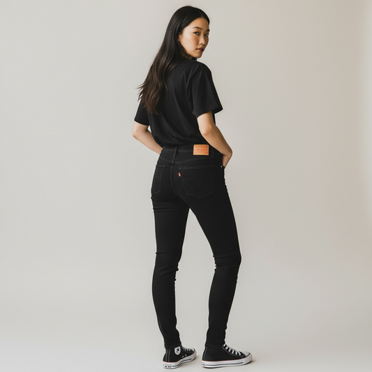 Blugi de damă Levi Strauss & Co 571 Slim Fit