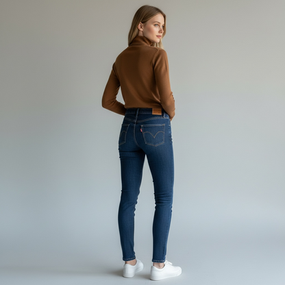 Levi Strauss & Co 711 női skinny farmernadrág