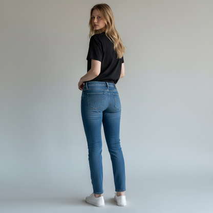 Blugi drepți G-Star RAW pentru femei