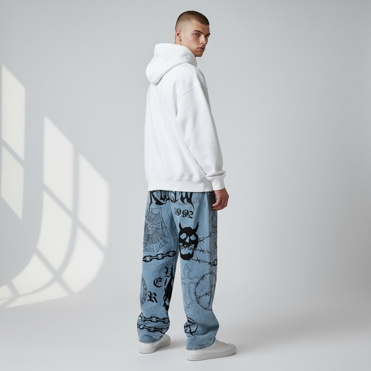 Blugi Y2K Super Largi Unisex
