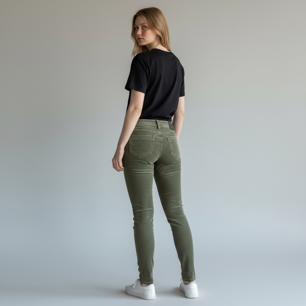 Vintage Tommy Hilfiger Women's Low Waisted Skinny Pants